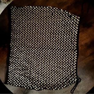 Black and Gold Sequin skirt